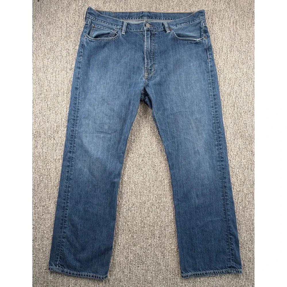 Polo Ralph Lauren Jeans Mens 36(38)x30 Blue Classic 867 Straight Leg Denim